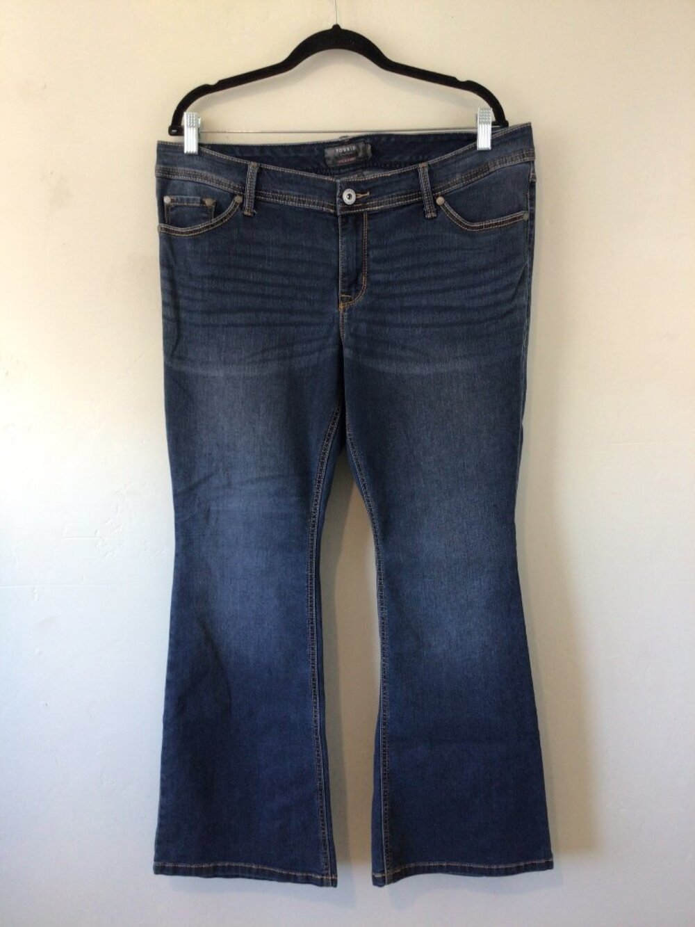 Torrid Super Stretch Luxe Slim Boot 16s 16 Short Jeans